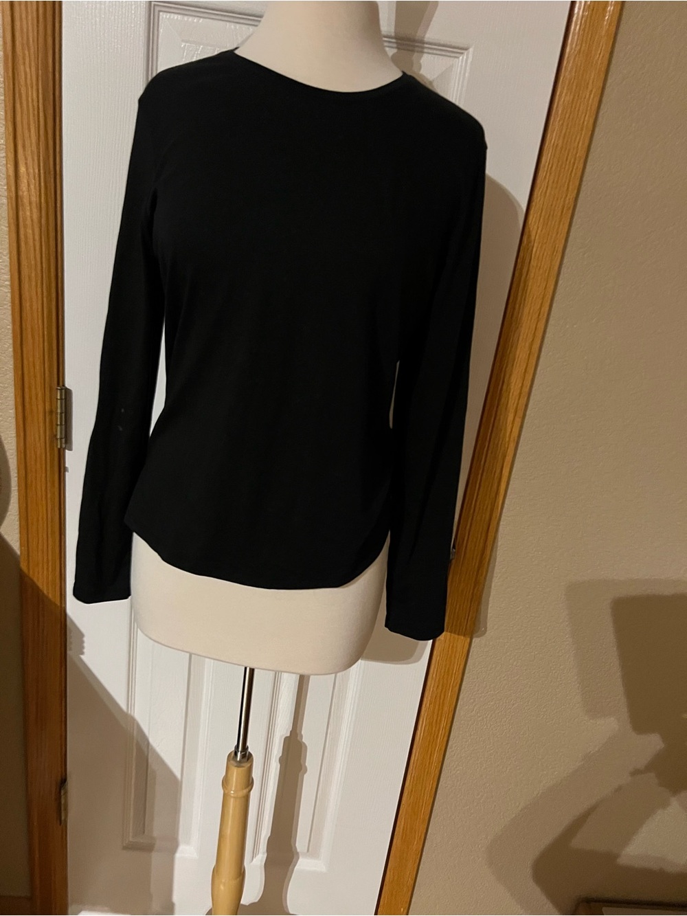Joie Black Crewneck Long sleeved top